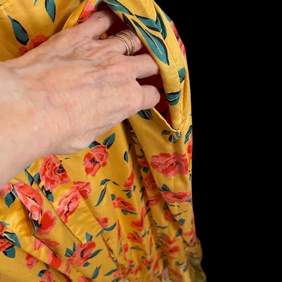 BILLABONG - ruffled leg Jump-In - NWT Perfect VACATION wear Size XL Side Zip - Picture 12 of 13